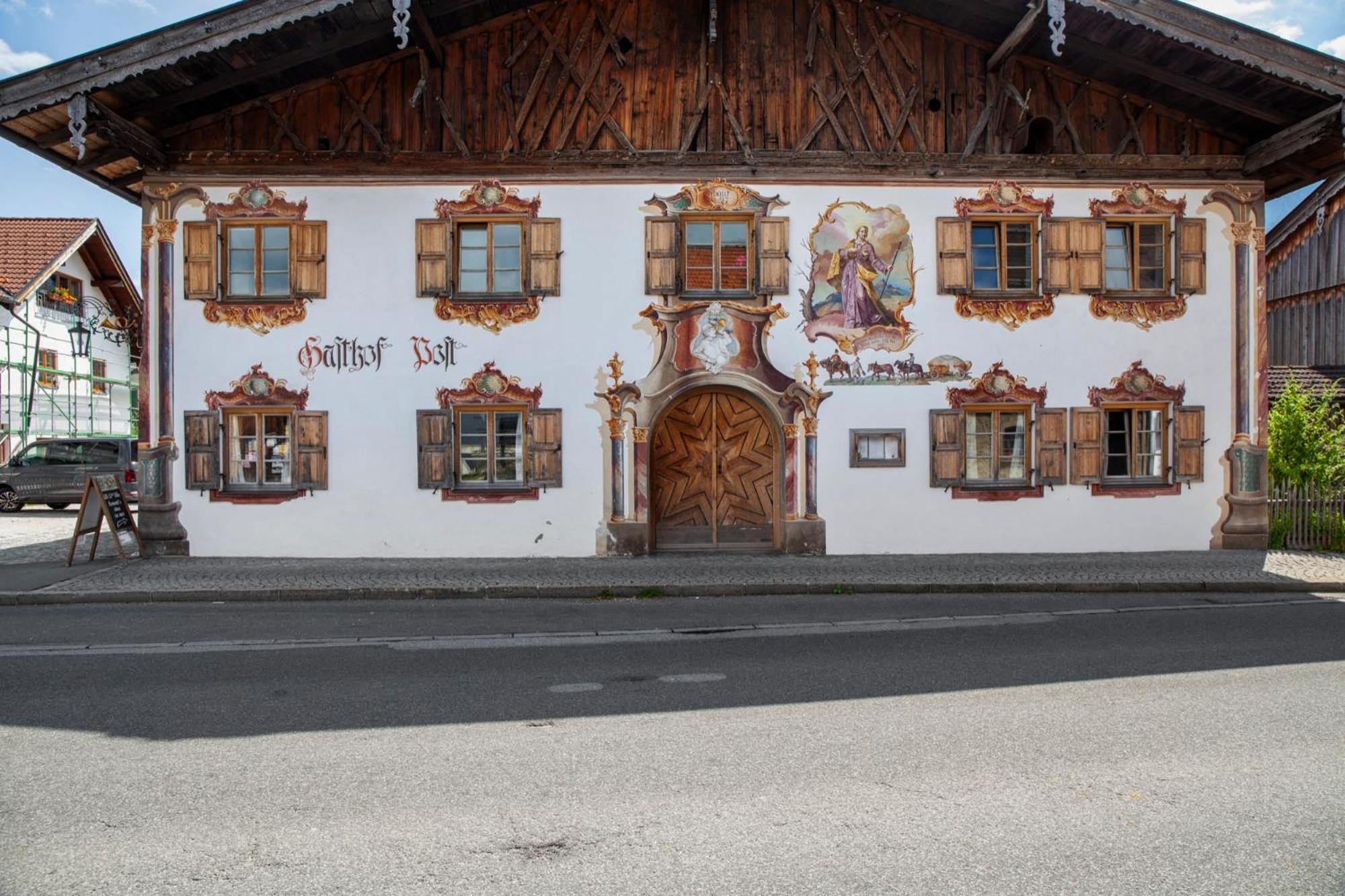 Hotel Block'S Post Krün Exteriér fotografie